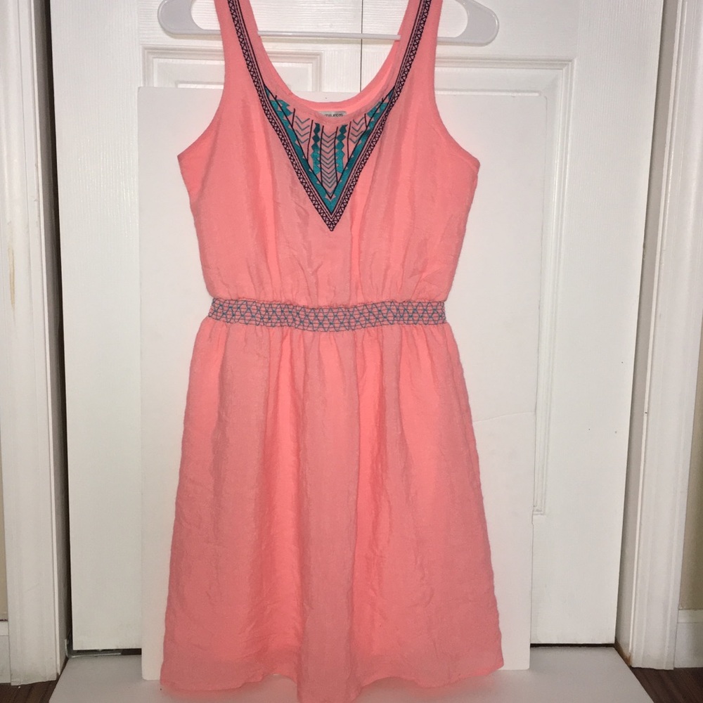 Maurices Neon Orange Dress